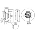 AC 220V Big Size Blower Cooling Fan